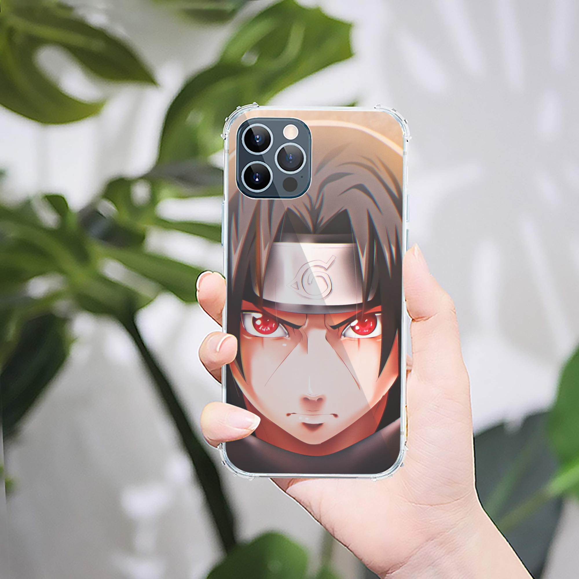 （画像用） NARUTO -ナルト- NARUTO -ナルト- 疾風伝 【iPhone 12シリーズ対応】透明スマホケース（クリアソフトケース）
